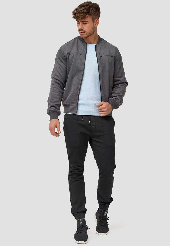 INDICODE JEANS Veste En Cuir - Raven 2 INDICODE JEANS Veste En Cuir - Raven – Image 2