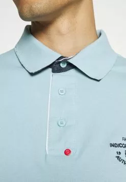 INDICODE JEANS CHANDLER - Polo - Blue Wave -INDICODE JEANS Boutique 5380d7dc52024fe896f87402097f8ff3