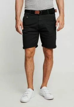 INDICODE JEANS CONER - Short - Black
