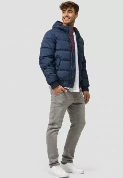 INDICODE JEANS ADRIAN - Veste D'hiver - Navy