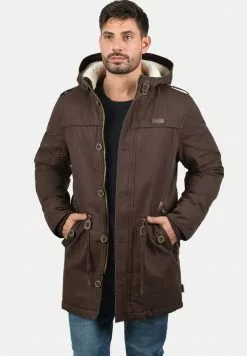 INDICODE JEANS IDPULSOOR - Veste D'hiver - Dark Brown -INDICODE JEANS Boutique 53ebcba78b74480385abb0c4b5f77db9