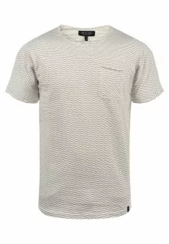 INDICODE JEANS IDALBIN - T-shirt Imprimé - Beige -INDICODE JEANS Boutique 53f9d236a75e49e8ae720cf9264ca95b