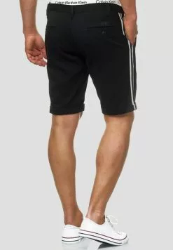 INDICODE JEANS Short - Black -INDICODE JEANS Boutique 5437b8ae732b4e03a6c0e1bc56895e3c