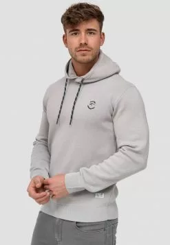 INDICODE JEANS LONGVIEW - Sweatshirt - Lt Grey Mix -INDICODE JEANS Boutique 547027e1b1bb45c382605891096db9e4