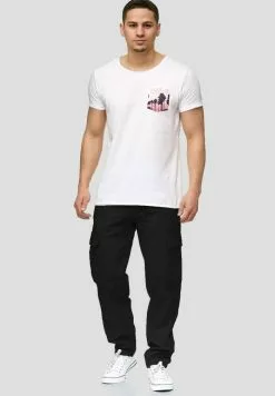 INDICODE JEANS Pantalon Cargo - Black