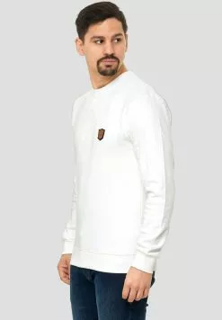 INDICODE JEANS BEECHEN - Sweatshirt - Offwhite