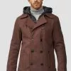 INDICODE JEANS Manteau Court - Brown