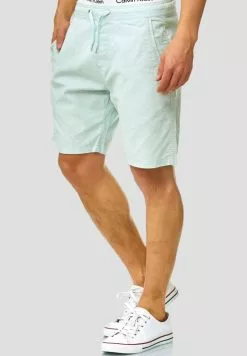 INDICODE JEANS REGULAR FIT - Short - Turquoise