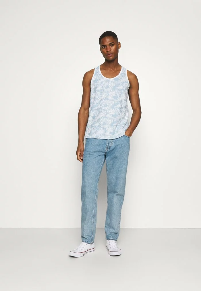 INDICODE JEANS BREW - Débardeur - Blue Wave 2 INDICODE JEANS BREW - Débardeur - Blue Wave – Image 2