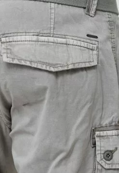 INDICODE JEANS CARGO ABNER - Short - Lt Grey -INDICODE JEANS Boutique 554a5d216a4a40a9a26f9a6b6e2959bd