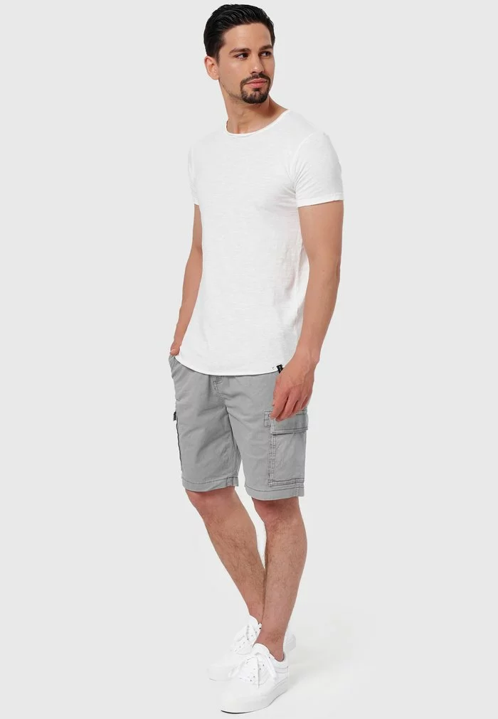 INDICODE JEANS KINNAIRD - Short - Light Grey 2 INDICODE JEANS KINNAIRD - Short - Light Grey – Image 2