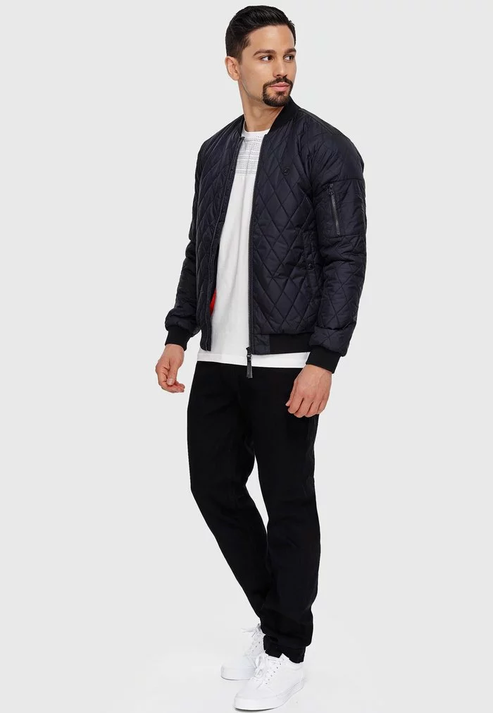 INDICODE JEANS NOVAK - Veste Mi-saison - Black 2 INDICODE JEANS NOVAK - Veste Mi-saison - Black – Image 2