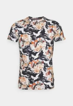 INDICODE JEANS KRANICH JAPAN - T-shirt Imprimé - Navy -INDICODE JEANS Boutique 568df0de1e784790b5615e46731c936c