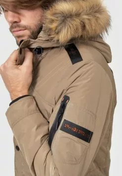 INDICODE JEANS CARPELAN - Veste D'hiver - Khaki -INDICODE JEANS Boutique 56a0c755684a4995a9da2c2bdbb6925e