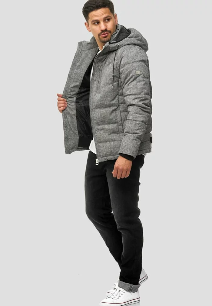 INDICODE JEANS CIRCUS - Veste D'hiver - Gray 2 INDICODE JEANS CIRCUS - Veste D'hiver - Gray – Image 2