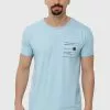 INDICODE JEANS MORAN - T-shirt Imprimé - Blue Wave
