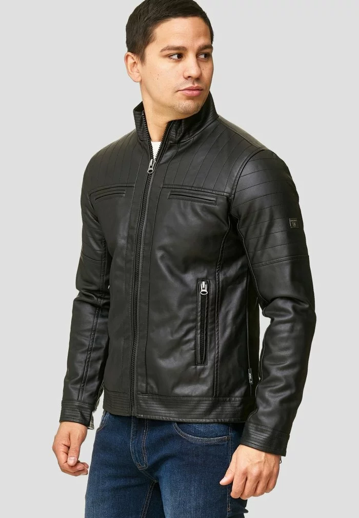 INDICODE JEANS BROOK - Veste En Similicuir - Black 1 INDICODE JEANS BROOK - Veste En Similicuir - Black