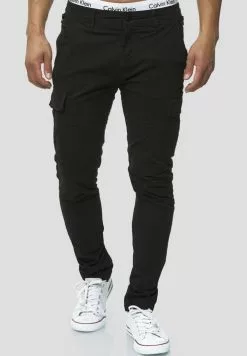 INDICODE JEANS Pantalon Cargo - Black