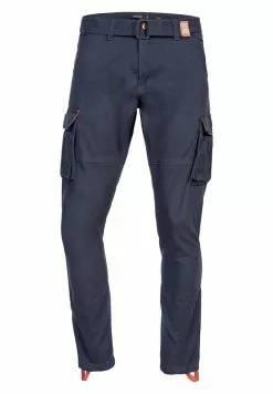 INDICODE JEANS MATHEN - Pantalon Cargo - Navy -INDICODE JEANS Boutique 588b3dbd257b480788e52da603a8217f