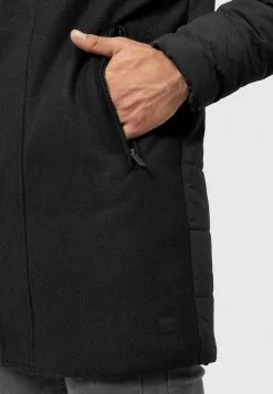 INDICODE JEANS Parka - Charcoal Mix -INDICODE JEANS Boutique 59b745ffe8a84189b076844a31b88c31