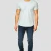 INDICODE JEANS WILBUR - T-shirt Imprimé - Palace Blue