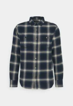 INDICODE JEANS CAMERON - Chemise - Navy -INDICODE JEANS Boutique 5aa66e7862954098a33584d8f8b854ee