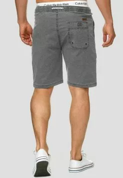 INDICODE JEANS Short - Grey -INDICODE JEANS Boutique 5ab0ade98c6f4765bd4a3811d621b053