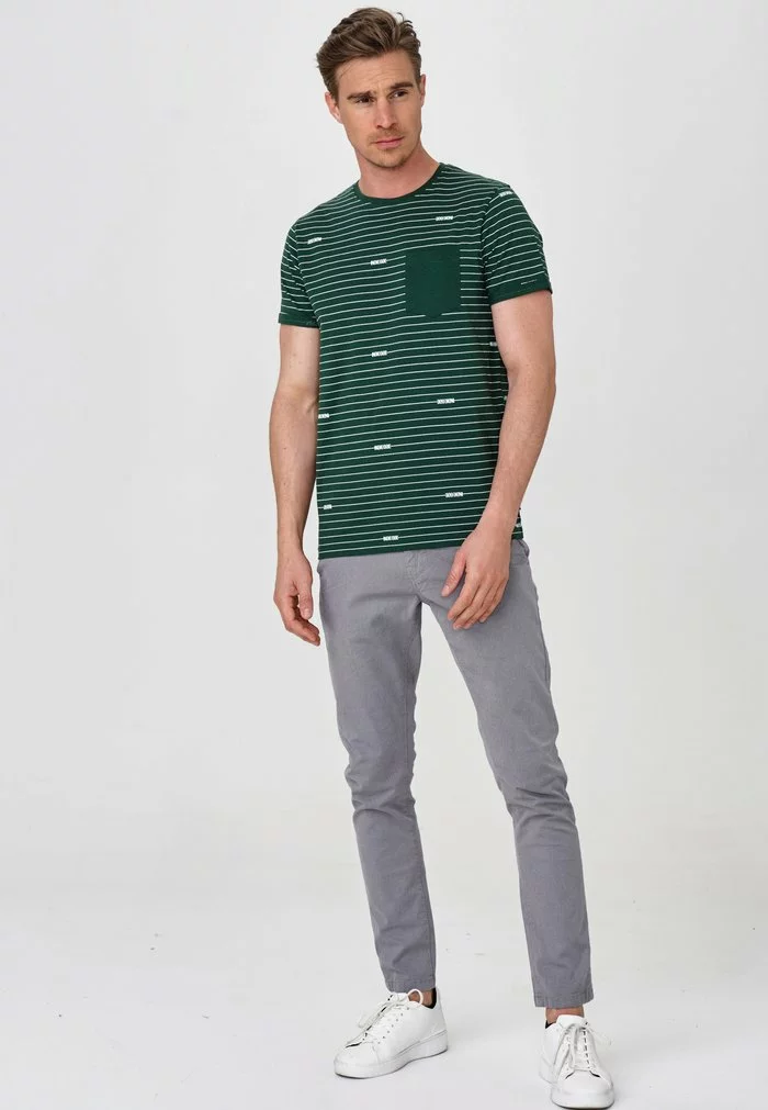 INDICODE JEANS CREED - Chino - Lt Grey 2 INDICODE JEANS CREED - Chino - Lt Grey – Image 2