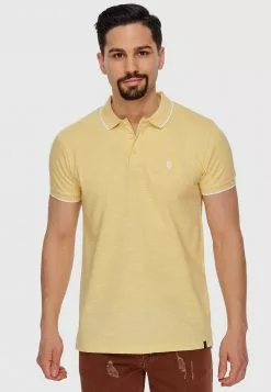 INDICODE JEANS Polo - Pale Banana