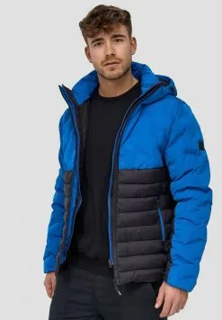 INDICODE JEANS MURILLO - Veste D'hiver - Baleine Blue -INDICODE JEANS Boutique 5ae89f4be3ec41ceb5a78a199d9cb7e4