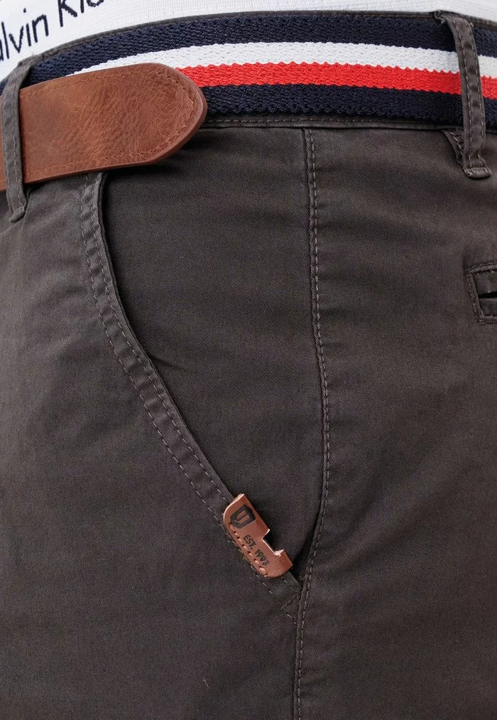 INDICODE JEANS Short - Anthracite 5 INDICODE JEANS Short - Anthracite – Image 5