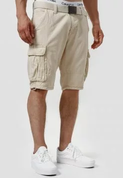 INDICODE JEANS MONROE - Short - Fog -INDICODE JEANS Boutique 5bd5bb4cd13e47d5866c0509754e0e85