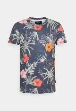 INDICODE JEANS CADIZ BRILIANT - T-shirt Imprimé - Navy -INDICODE JEANS Boutique 5c120256e1884c4f85c50db18713ecee