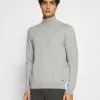INDICODE JEANS BURNS - Pullover - Mottled Light Grey