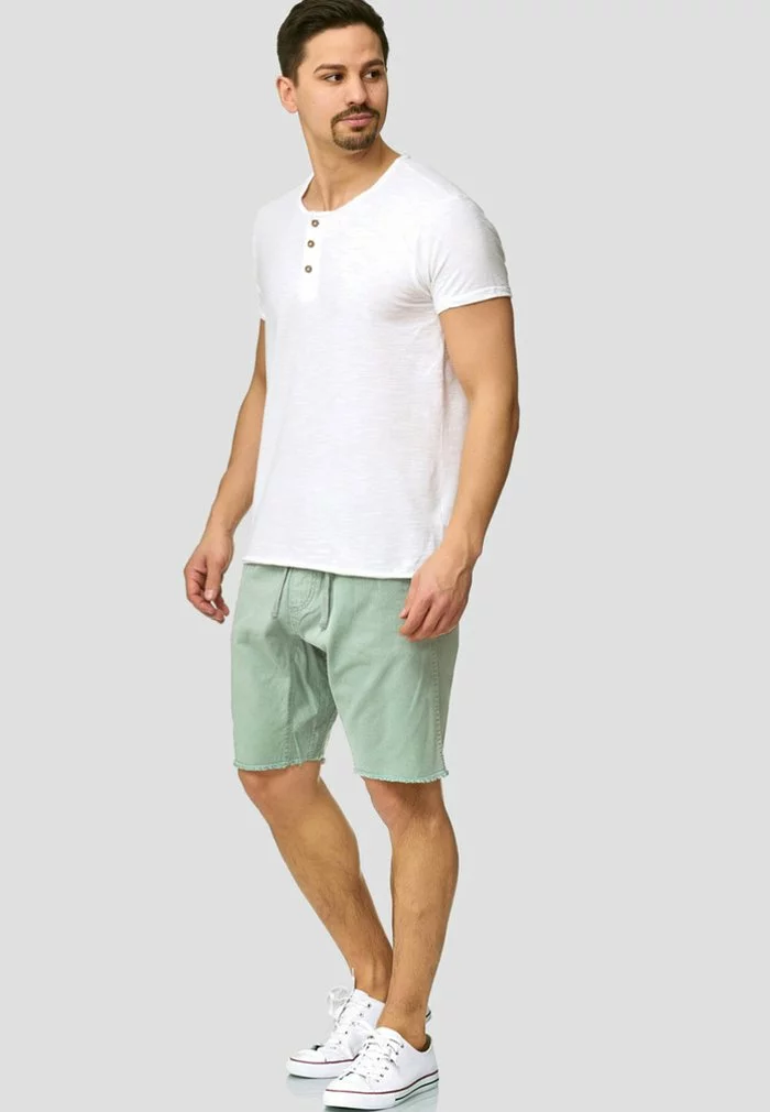 INDICODE JEANS CARVER - Short En Jean - Blue Surf 2 INDICODE JEANS CARVER - Short En Jean - Blue Surf – Image 2