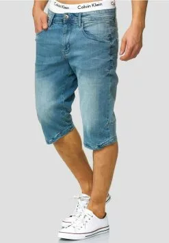 INDICODE JEANS Short En Jean - Blue