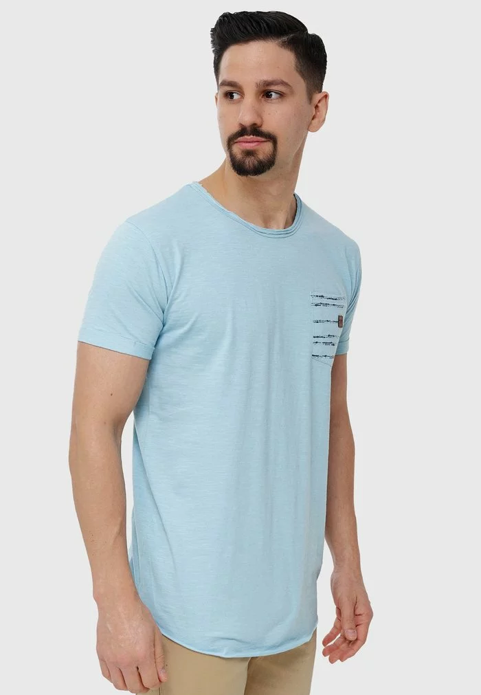 INDICODE JEANS MORAN - T-shirt Imprimé - Blue Wave 4 INDICODE JEANS MORAN - T-shirt Imprimé - Blue Wave – Image 4