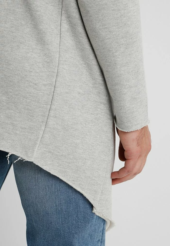 INDICODE JEANS BREKSTAD - Sweat à Capuche Zippé - Light Grey Mix 4 INDICODE JEANS BREKSTAD - Sweat à Capuche Zippé - Light Grey Mix – Image 4