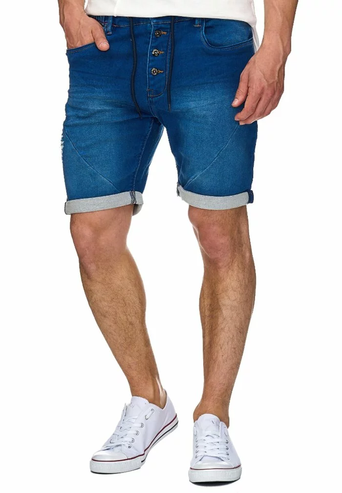 INDICODE JEANS Short En Jean - Blue 3 INDICODE JEANS Short En Jean - Blue – Image 3