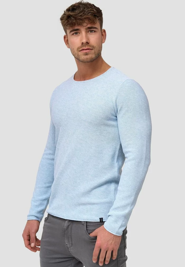 INDICODE JEANS LOAKIM - Pullover - Blue Wave 1 INDICODE JEANS LOAKIM - Pullover - Blue Wave