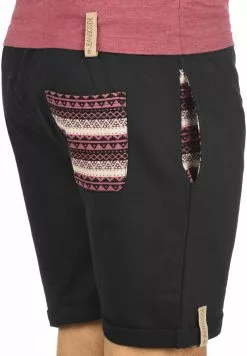 INDICODE JEANS IDIAN - Short - Black -INDICODE JEANS Boutique 5ded5694410e45c1ad9350363be4694d