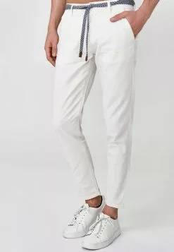 INDICODE JEANS BRYNE - Chino - Offwhite -INDICODE JEANS Boutique 5e1de0850a544f0f8fb0c7e8704f479d