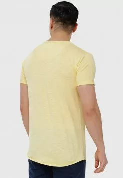 INDICODE JEANS MORAN - T-shirt Imprimé - Pale Banana -INDICODE JEANS Boutique 5e57941c08254afc89747104e77985c6