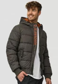 INDICODE JEANS ADRIAN - Veste D'hiver - Raven -INDICODE JEANS Boutique 5e8abfdc554f449fa6e6eae66a9ca2a3