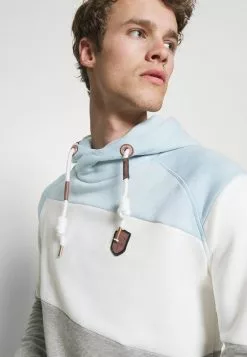 INDICODE JEANS PESSAC - Sweat à Capuche - Skyblue -INDICODE JEANS Boutique 5eac630307d2421496f10d4c12fe7019