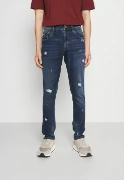 INDICODE JEANS EDWARDS - Jean Slim - Brushed Miami