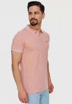 INDICODE JEANS Polo - Coral Cloud -INDICODE JEANS Boutique 5f55523fd63d45548ebcdd9cd184da13