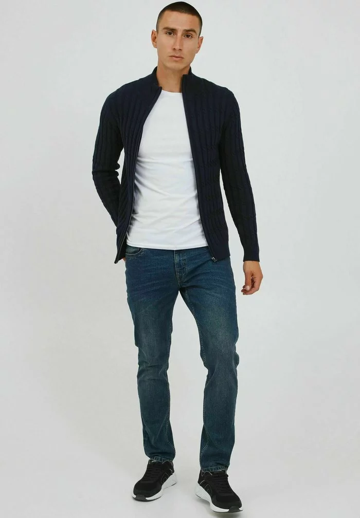 INDICODE JEANS IDPAULOMO - Gilet - Navy 2 INDICODE JEANS IDPAULOMO - Gilet - Navy – Image 2