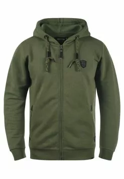 INDICODE JEANS IDBARNHILL - Sweat à Capuche Zippé - Army -INDICODE JEANS Boutique 5ff5a0de401a45c2803be2a18e859f19