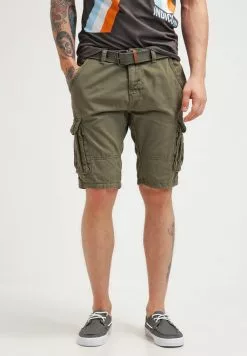 INDICODE JEANS MONROE - Short - Army